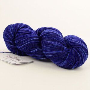 KNIT PICKS Hawthorne Fingering Wool Yarn  357 Yards Color Delphinium Kettle Dye